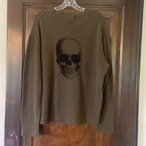 Skull Cashmere Wool Sweater